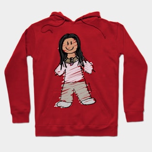 Lynn Stick Figure Hoodie